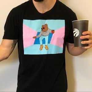 Black Tee- Hotline Bling inspired